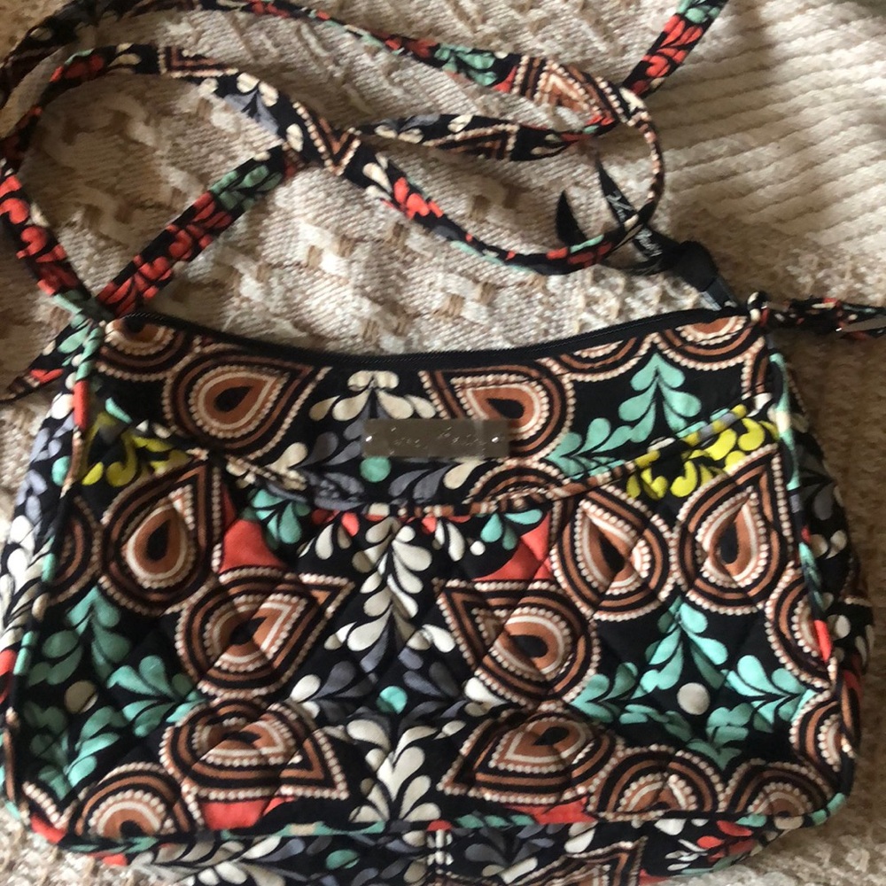 Vera Bradley, small Crossbody with one exterior pocket